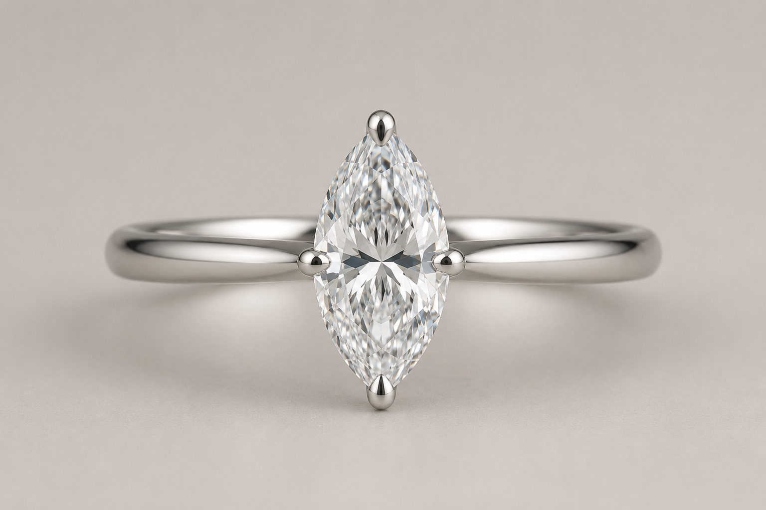 Bespoke Solitaire Rings in Moissanite