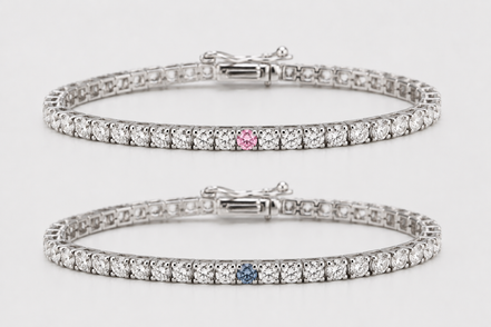 Classic Tennis Bracelet - White Moissanite